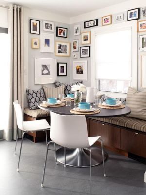 Dining room photo gallery - myLusciousLife.com - Modern but peronalized Banquette.jpg